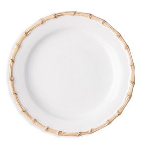 NIB Juliska Bamboo Side/Cocktail Plate - Set of 4 - retails at $28 each!